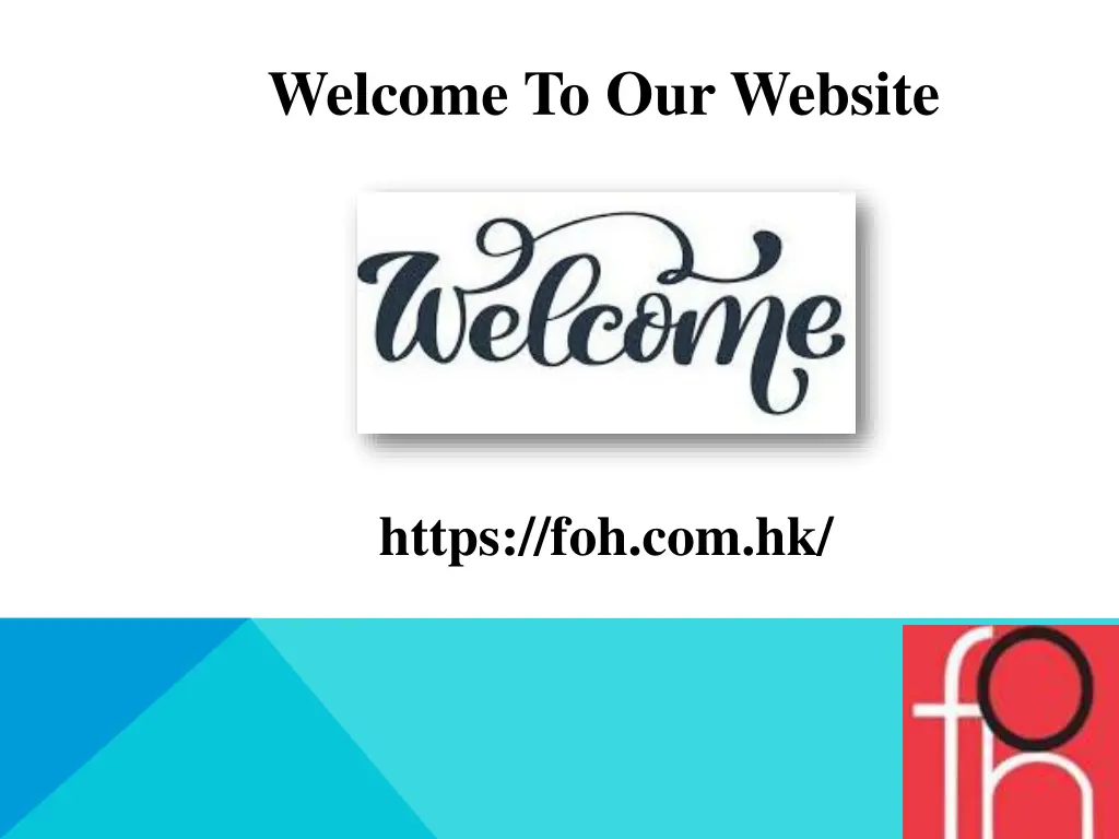 welcome to our website