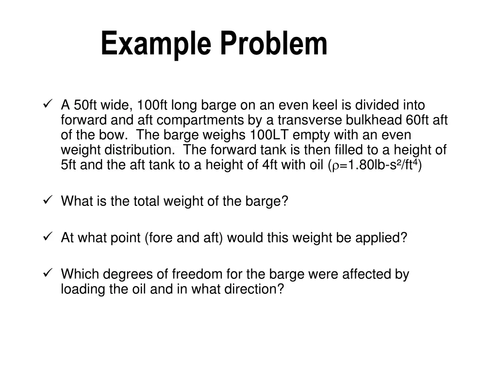 example problem