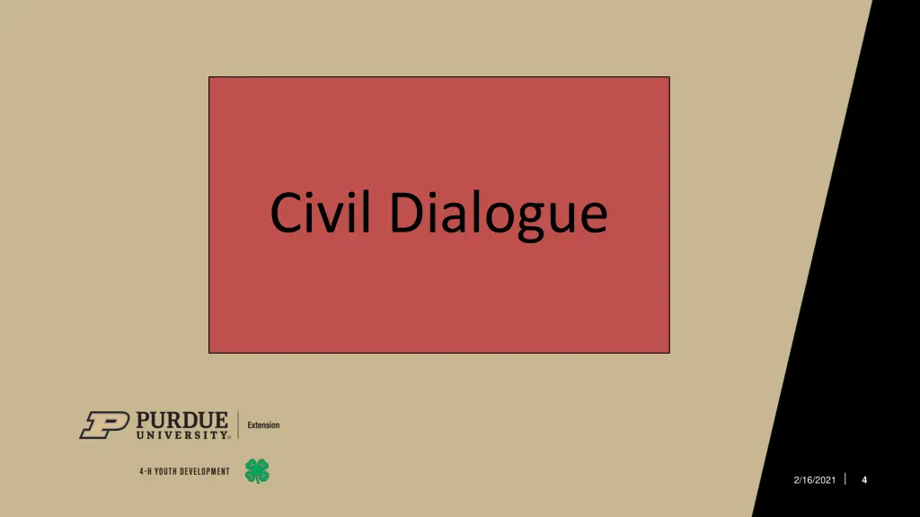 civil dialogue