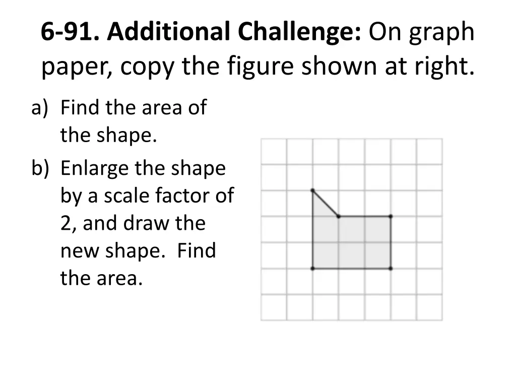 6 91 additional challenge on graph paper copy