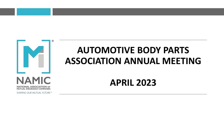 automotive body parts association annual meeting