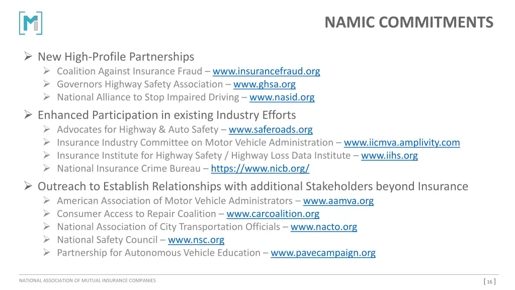 namic commitments