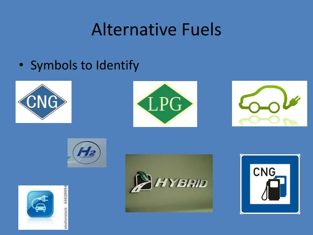 alternative fuels