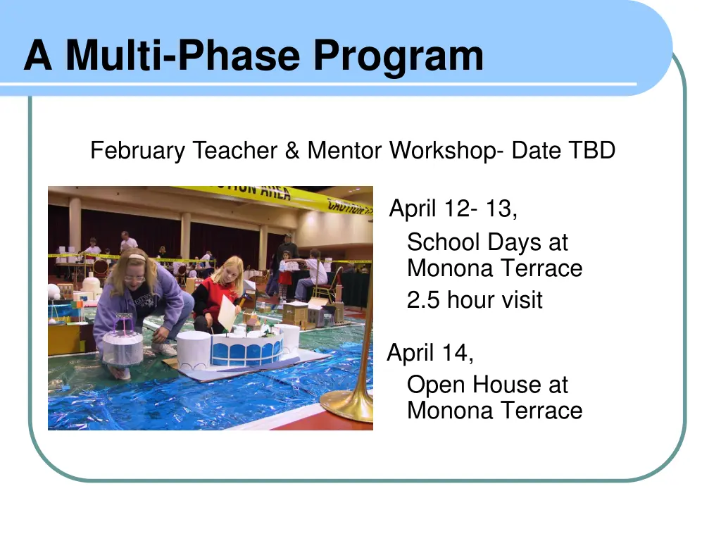 a multi phase program