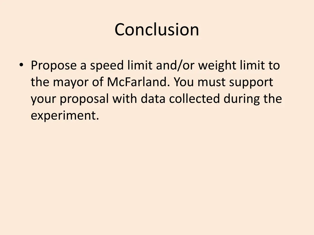 conclusion 1