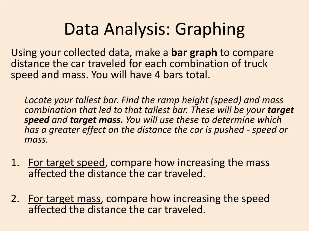 data analysis graphing