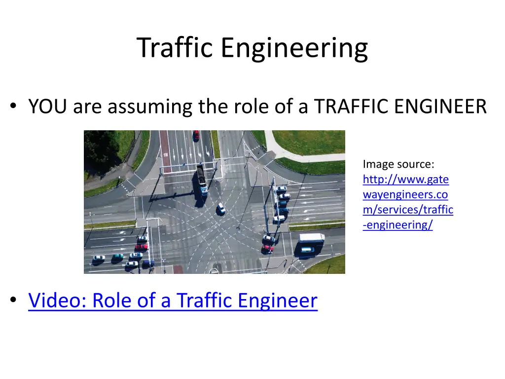 traffic engineering