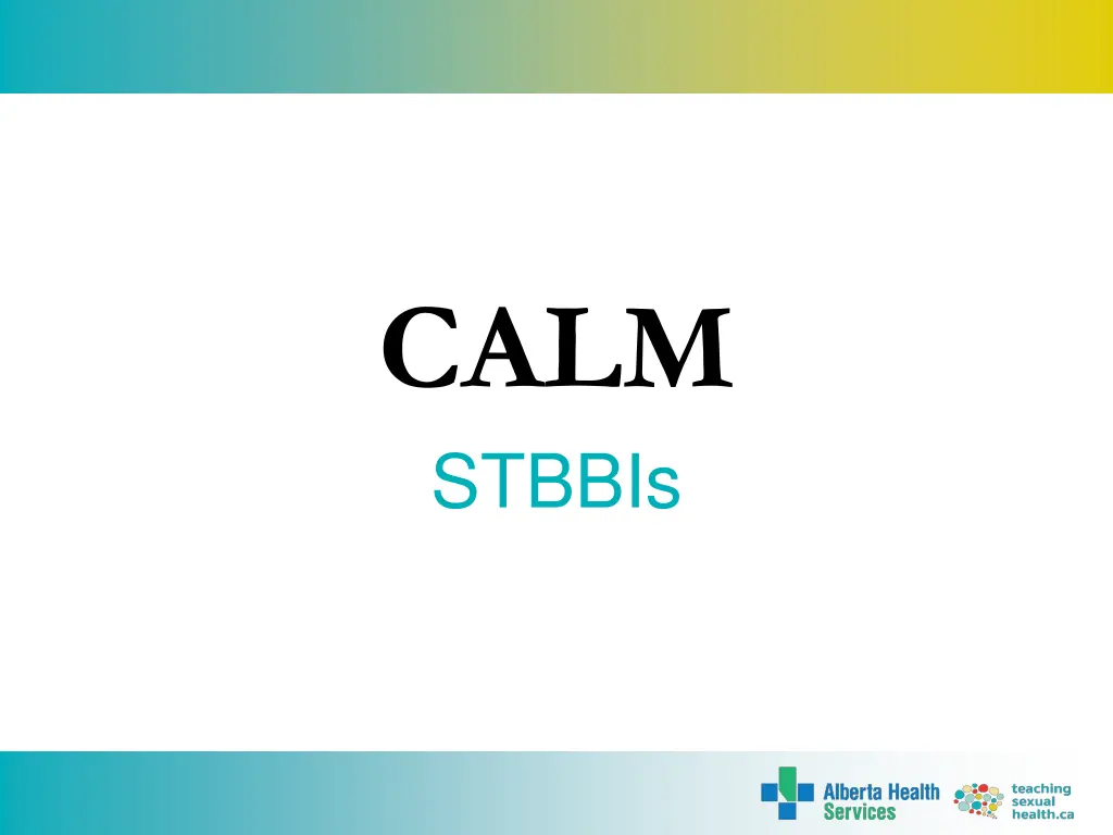 calm stbbis