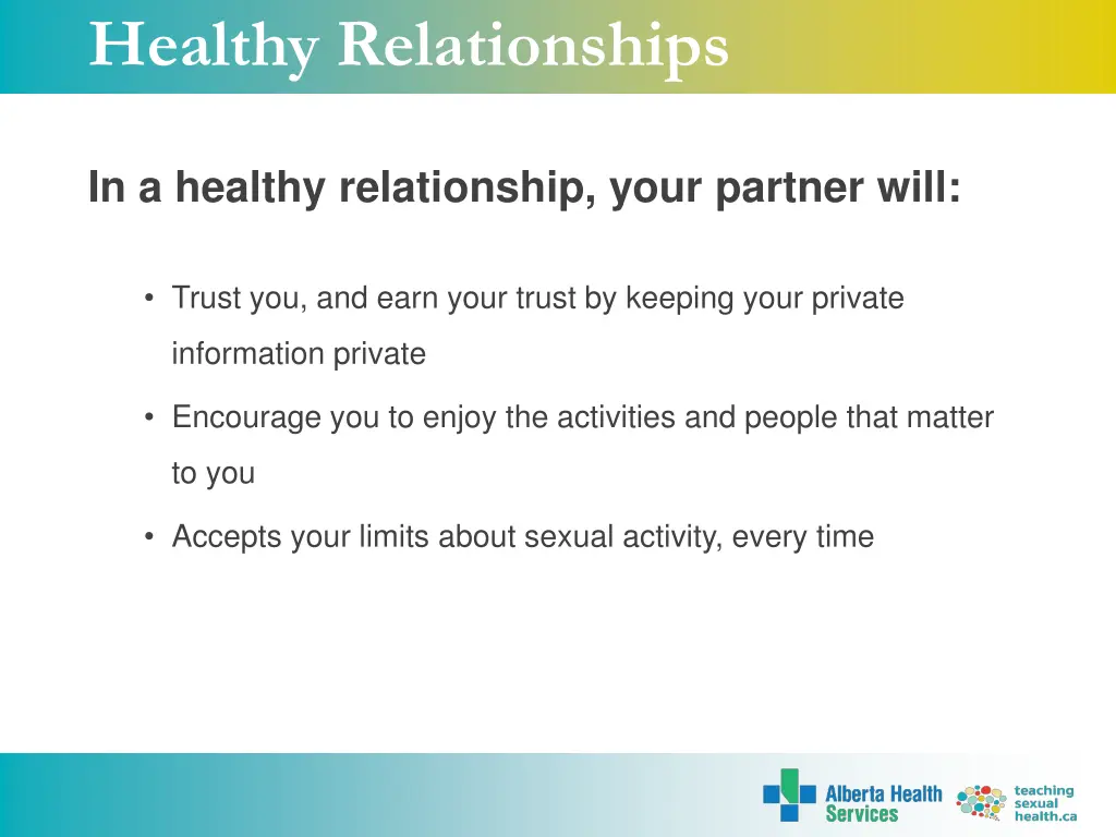 healthy relationships 1