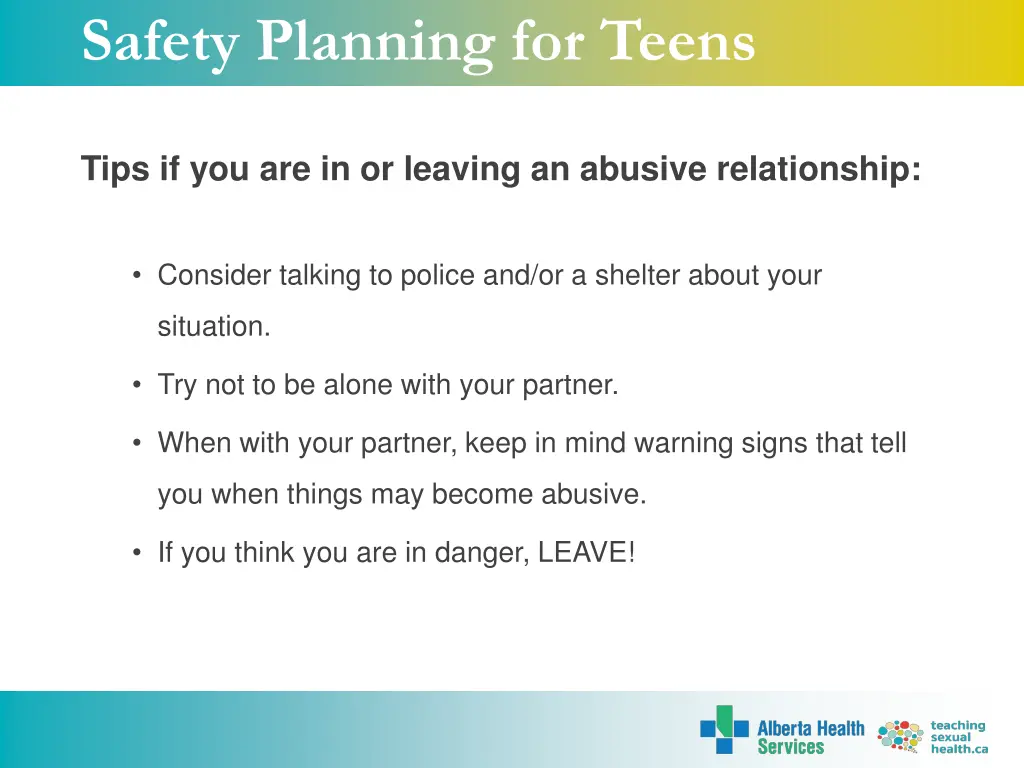 safety planning for teens 1