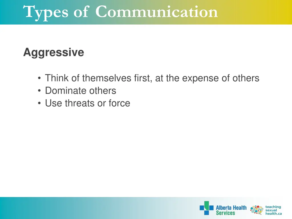 types of communication 2