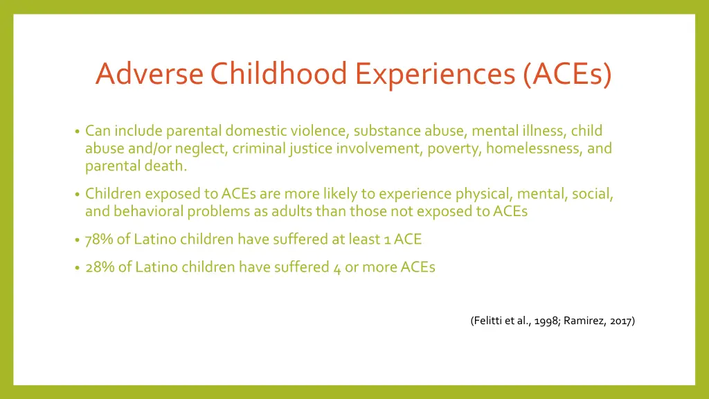 adverse childhood experiences aces