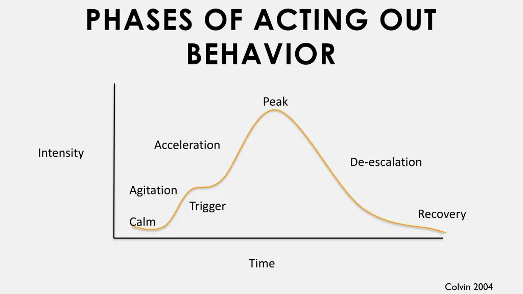 phases of acting out behavior 2