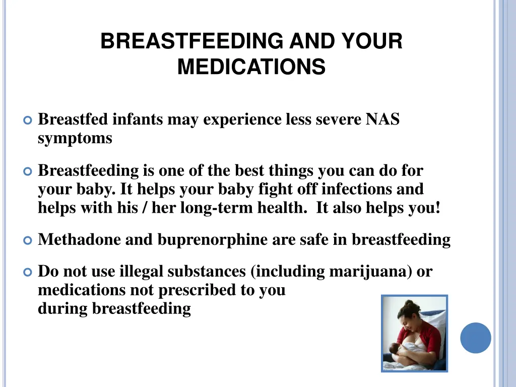 breastfeeding and your medications