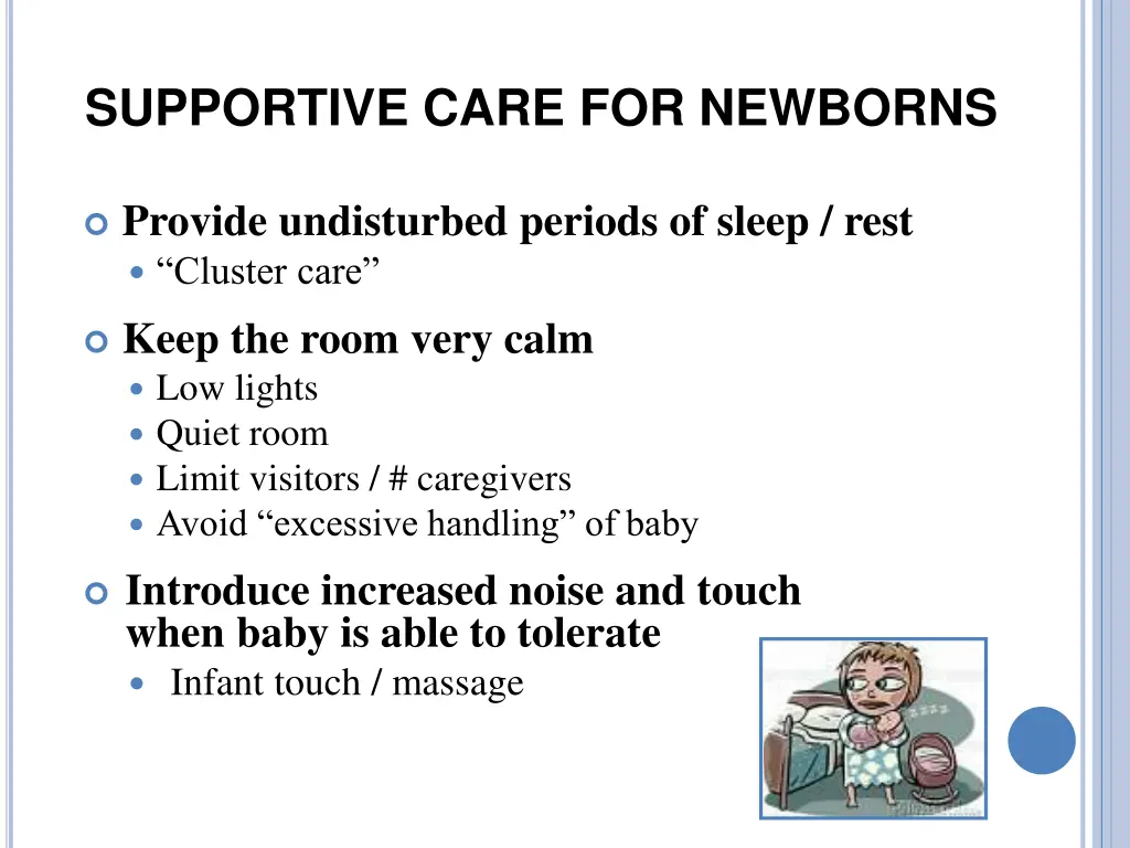 supportive care for newborns