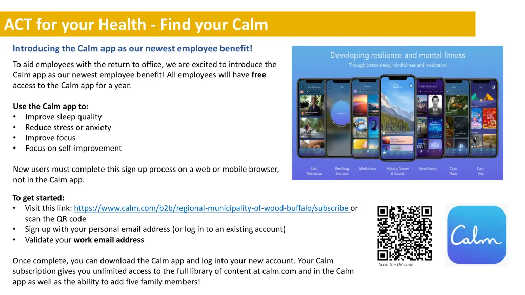 act for your health find your calm