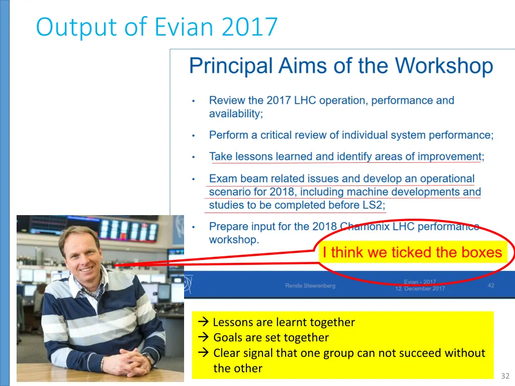 output of evian 2017