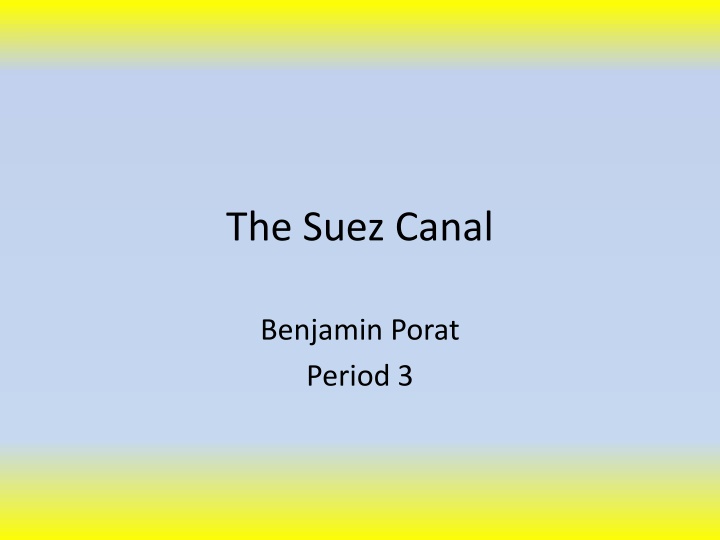 the suez canal