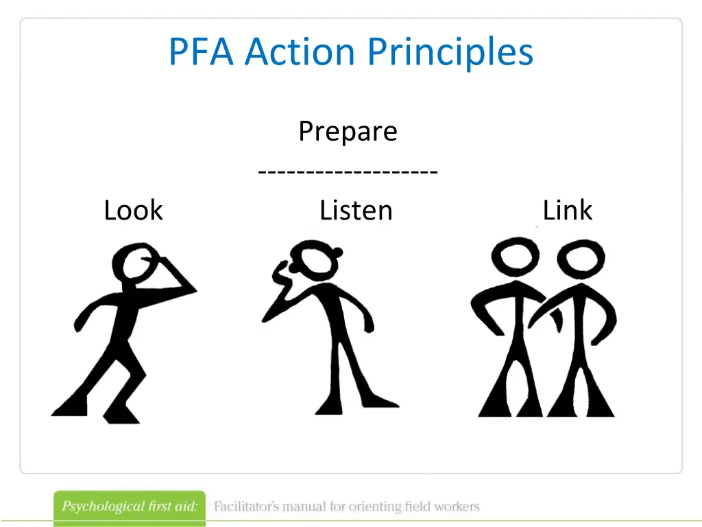 pfa action principles