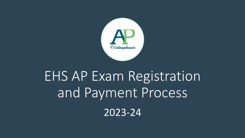 ehs ap exam registration and payment process