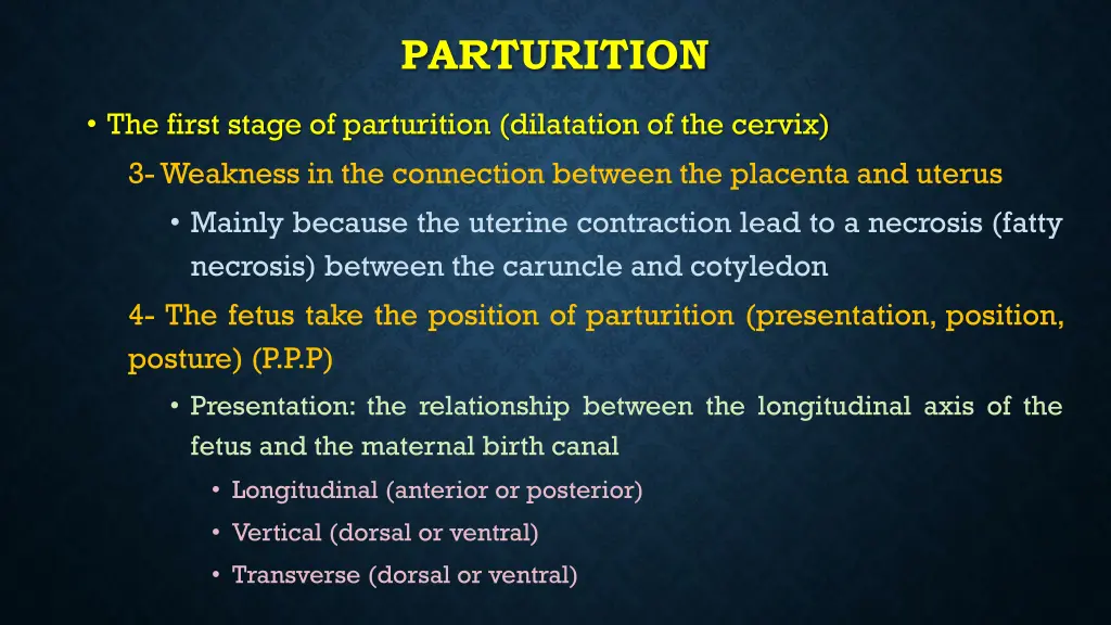 parturition 3