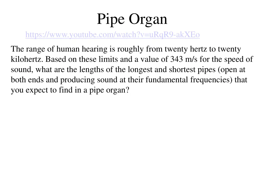 pipe organ