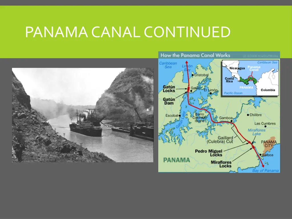 panama canal continued