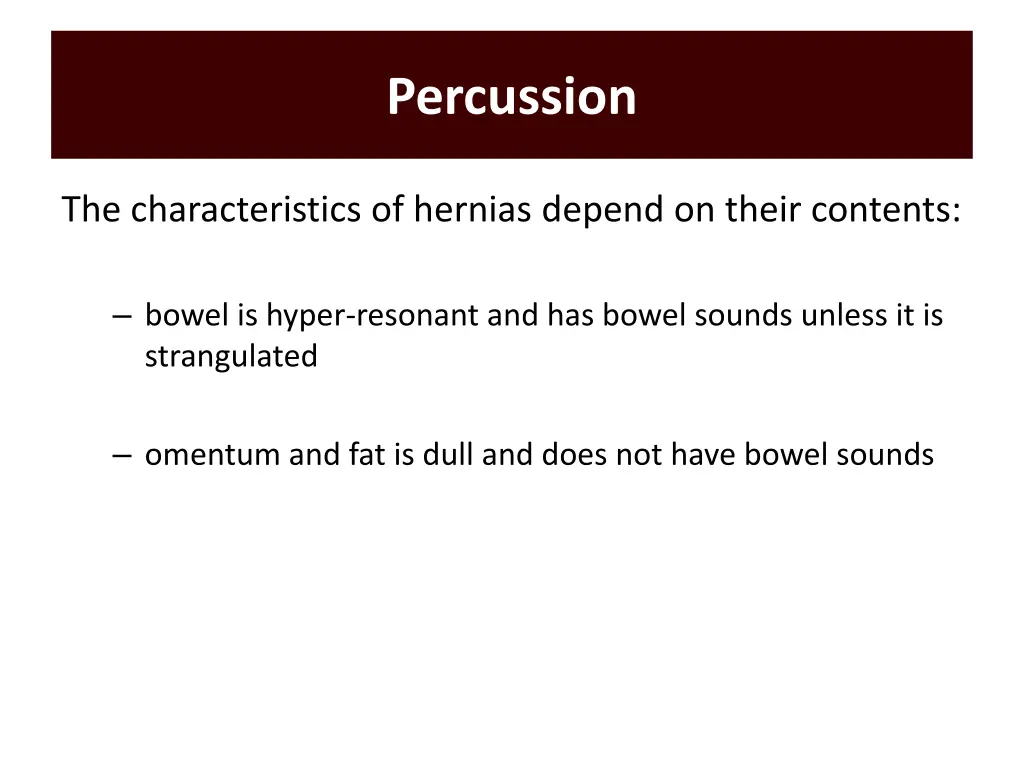 percussion