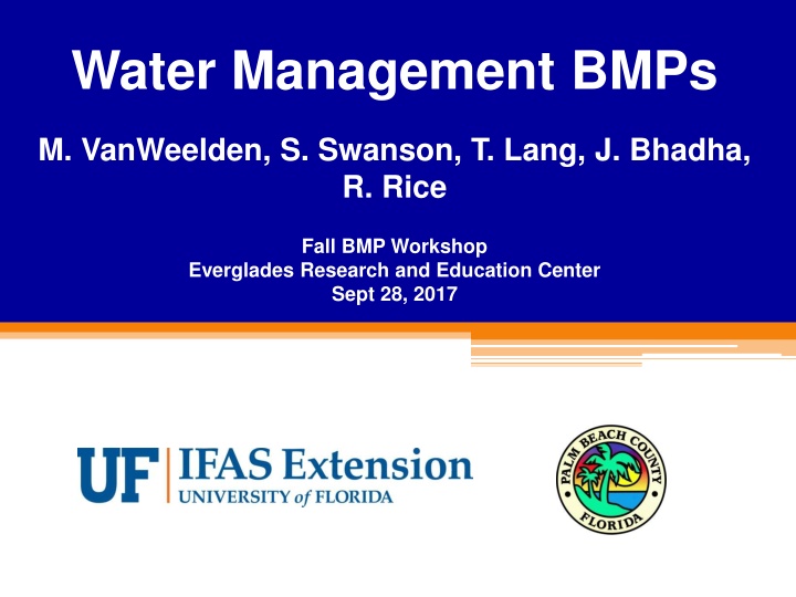 water management bmps