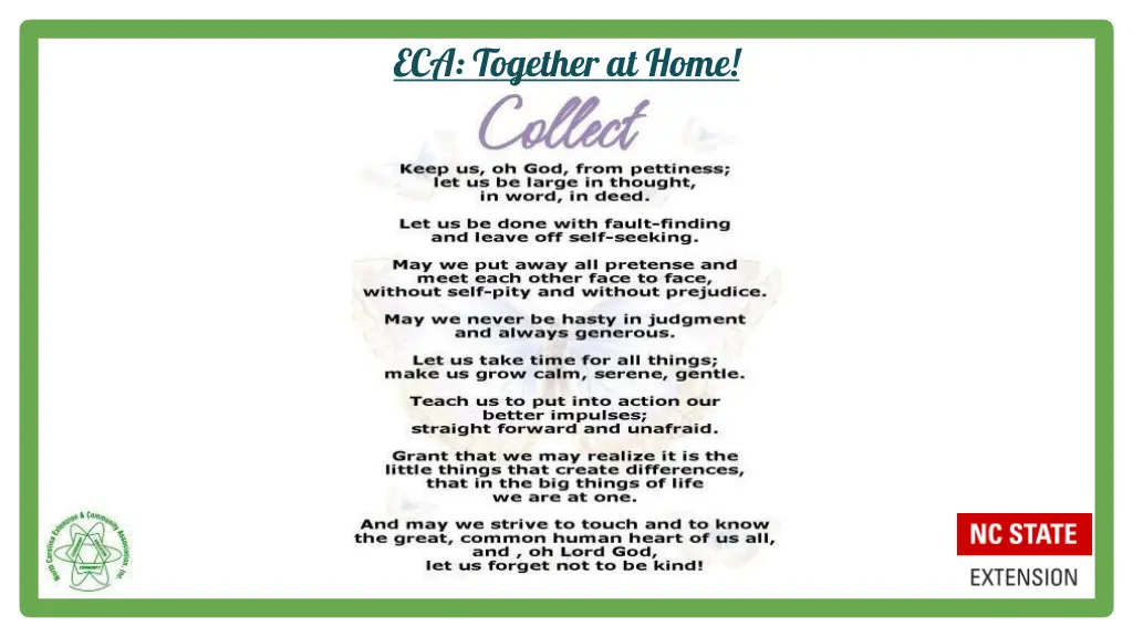 eca together at home 20