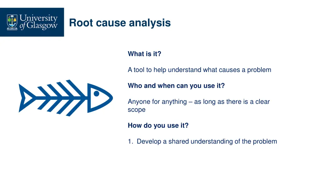 root cause analysis