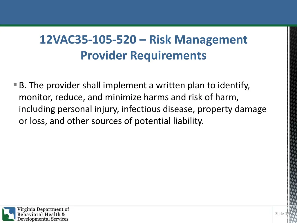 12vac35 105 520 risk management provider