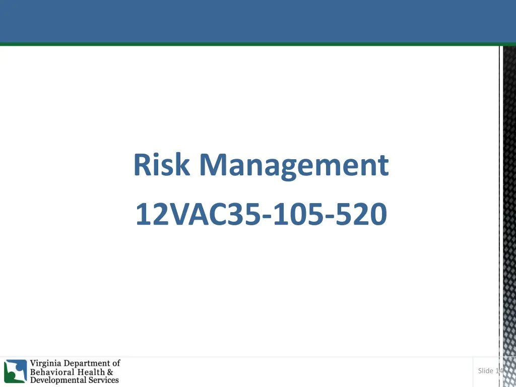 risk management 12vac35 105 520