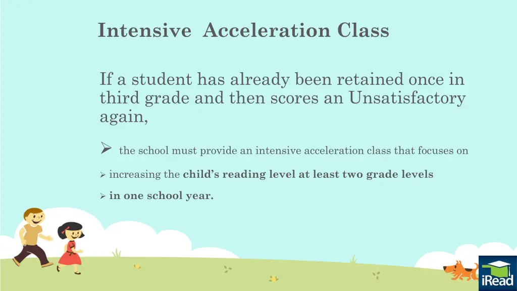 intensive acceleration class