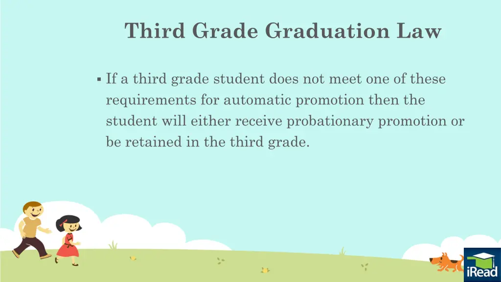 third grade graduation law 1