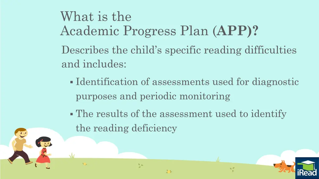 what is the academic progress plan app describes