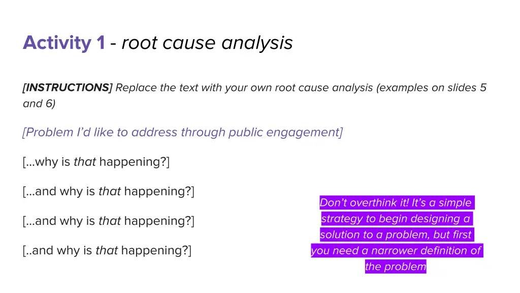 activity 1 root cause analysis 1