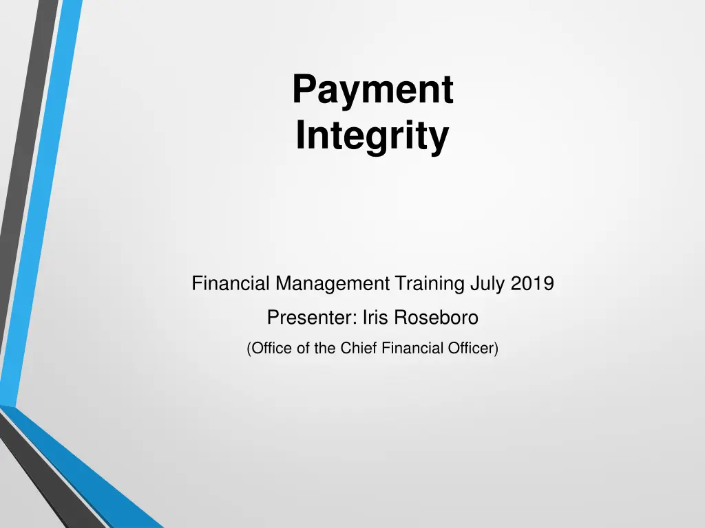 payment integrity