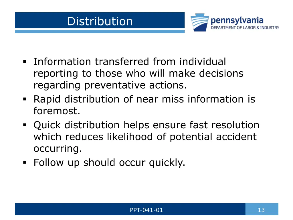 distribution