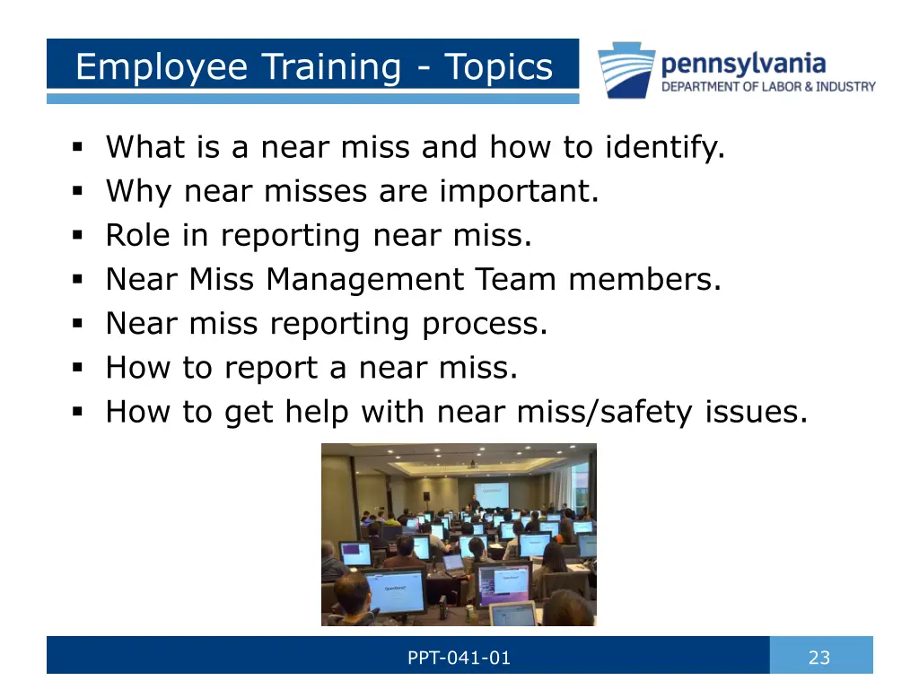 employee training topics