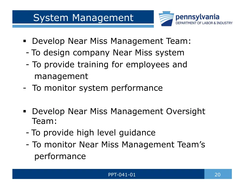 system management