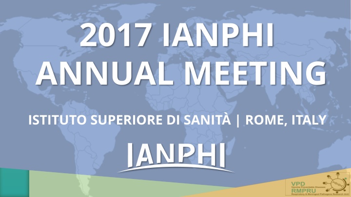 2017 ianphi annual meeting