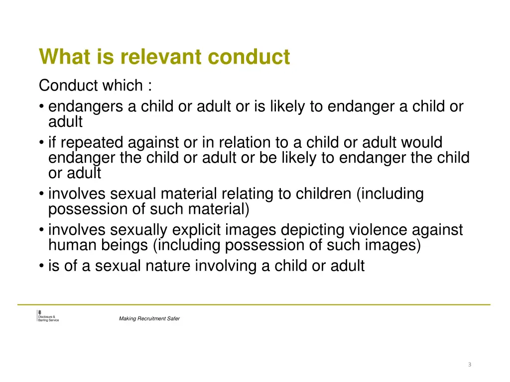 what is relevant conduct