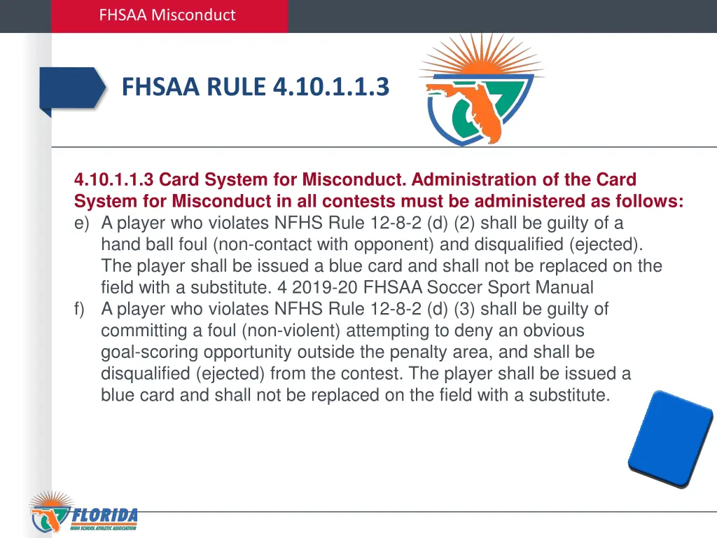 fhsaa misconduct 2