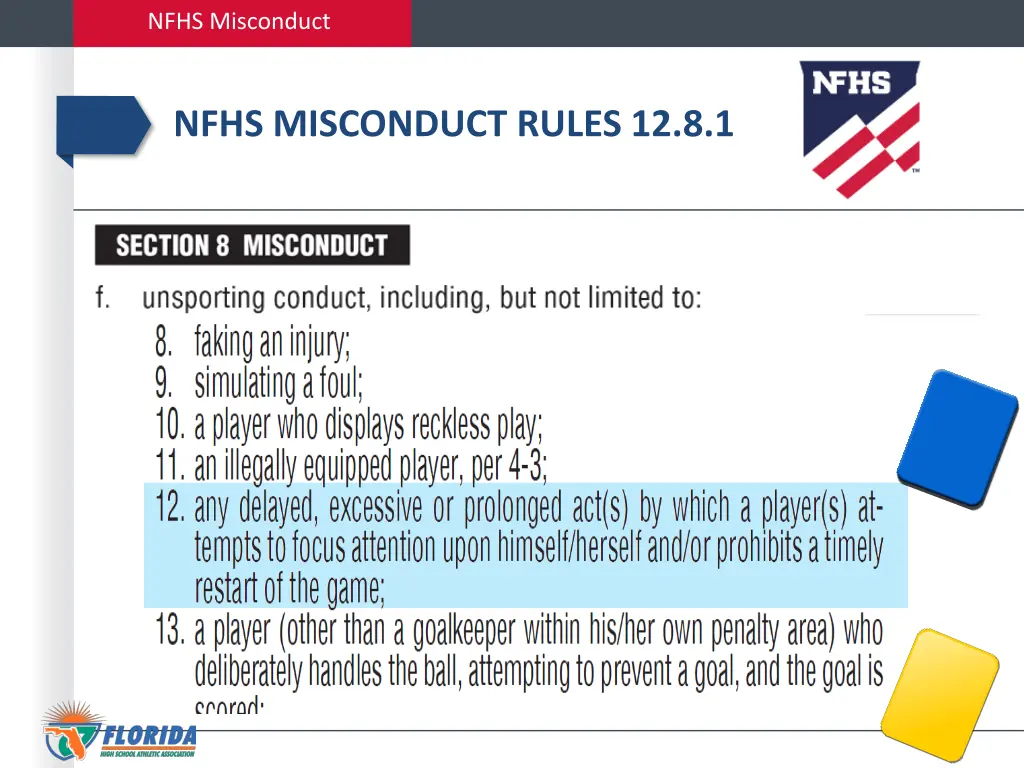 nfhs misconduct 2