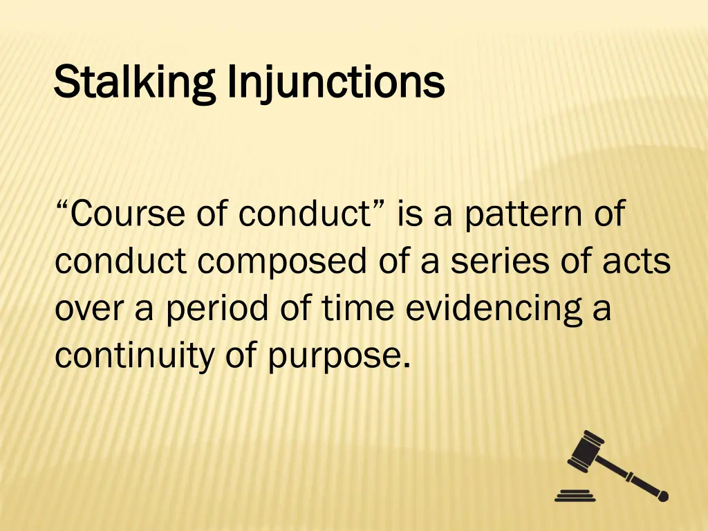 stalking injunctions stalking injunctions 2