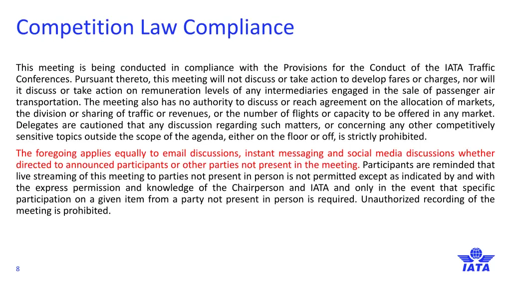 competition law compliance