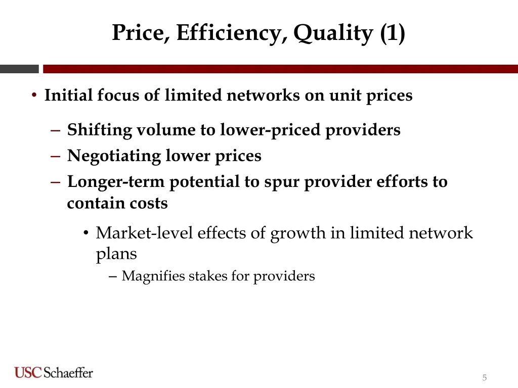 price efficiency quality 1