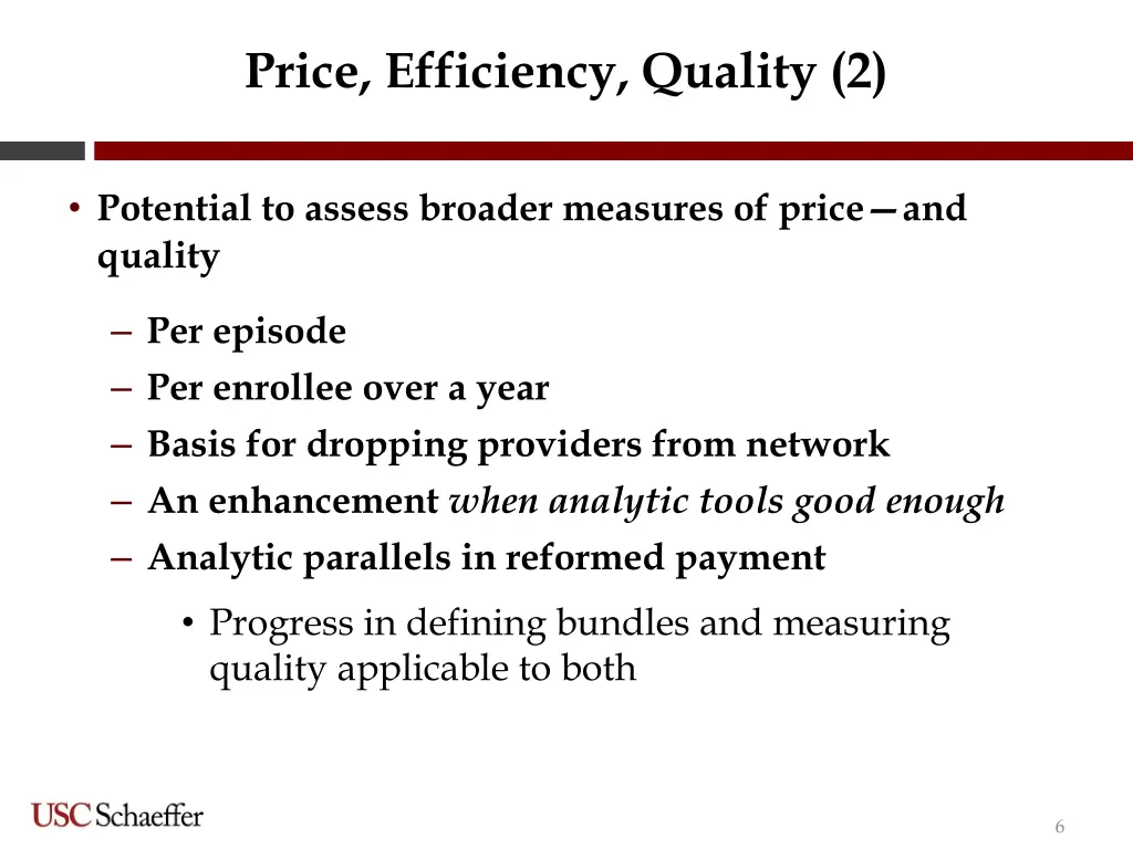 price efficiency quality 2