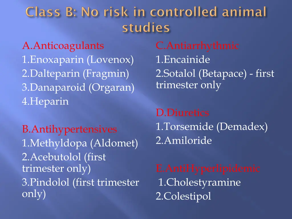 a anticoagulants 1 enoxaparin lovenox